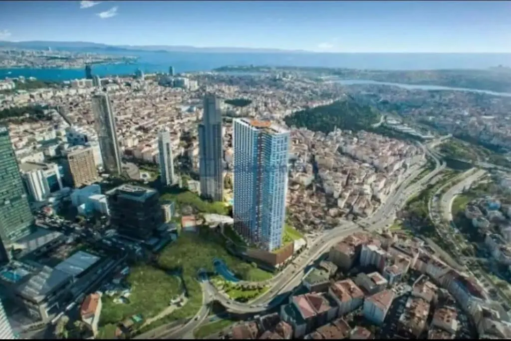 Stunning Skyview Luxury Apt Floor 40 Plus 이스탄불 아파트