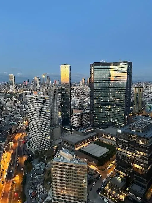 Stunning Skyview Luxury Apt Floor 40 Plus İstanbul Türkiye